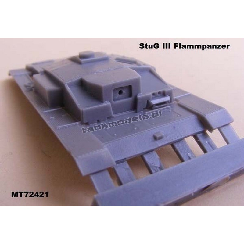 StuG III F8 Flammpanzer (conv.) - Modell Trans MT 72421