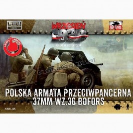 Bofors 37 mm wz. 36 polska armata przeciwpancerna z obsługą - First To Fight PL1939-25