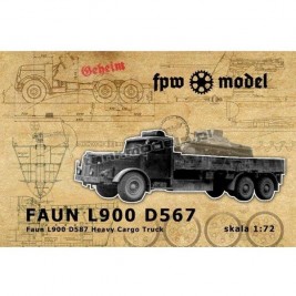 Faun L900 D587 Heavy Cargo Truck - FPW Model 72004