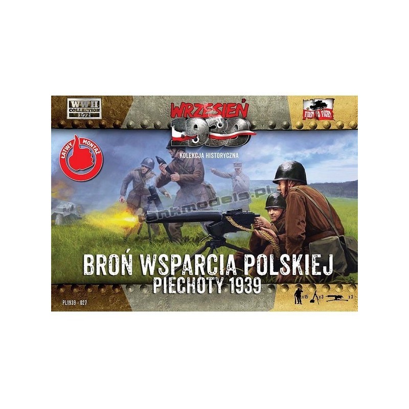 Broń wsparcia piechoty polskiej - First To Fight PL1939-27