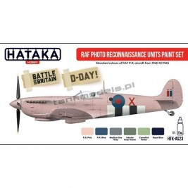 RAF Photo Reconnaissance Units paint set - Hataka Hobby AS23