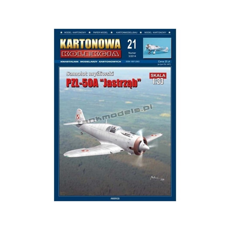PZL-50A "Jastrząb" - Kartonowa Kolekcja 21