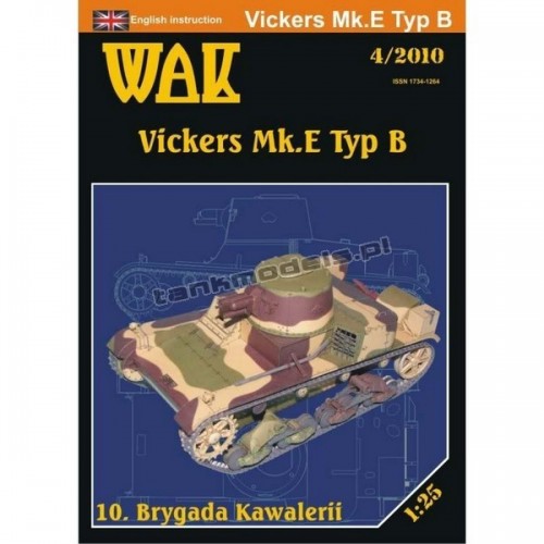 Vickers Mk.E Typ B Polish tank - WAK 2010/04