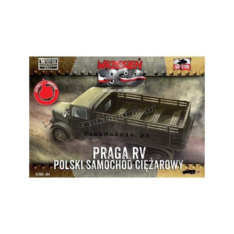 Praga RV Polski samochód ciężarowy - First To Fight PL1939-34