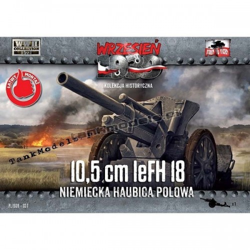 10,5cm leFH 18 German field howitzer - First To Fight PL1939-37