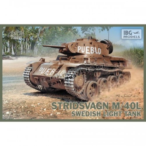 Stridsvagn m/40 L "Pueblo" Swedish light tank - IBG 72036