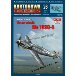 Kartonowa Kolekcja nr. 26  Messerschmitt Me 109G-6