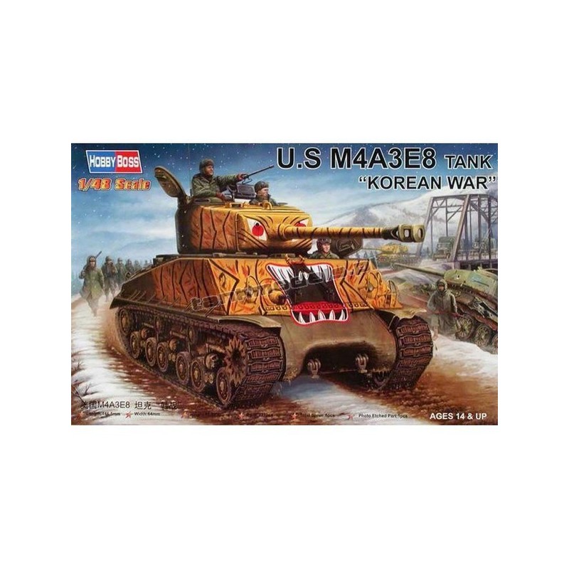 Hobby Boss 84804 - Sherman M4A3E8 "Korean War"