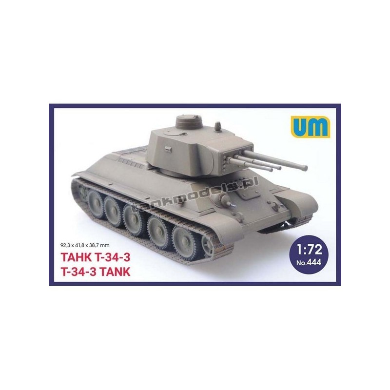 T-34-3 - Unimodels 444