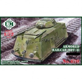 Armored railcar BDT-41 - UMMT 670