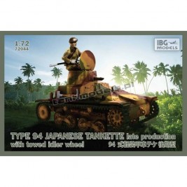 Type 94 Japanese tankette late production with towed idler wheel - IBG 72044