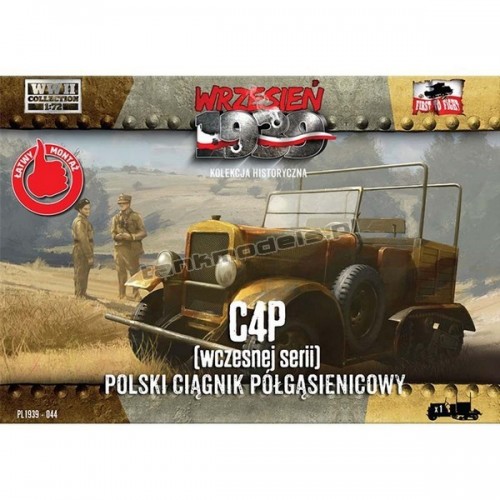 C4P early Polish artillery tractor - First To Fight PL1939-44