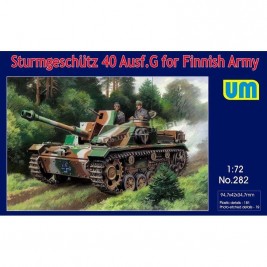 Stug 40 Ausf G Finnish Army - Unimodels 282