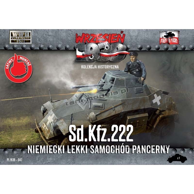 Sd.Kfz. 222 - First To Fight PL1939-47
