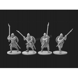 Vikings 3 - elite warriors with broad axes - V&V Miniatures R28.7
