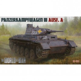 Panzer III Ausf. A German Medium Tank - World At War 001