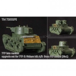 7TP late conv. & upgrade set for Vickers A/B from FTF - Tank Models TM72002PE