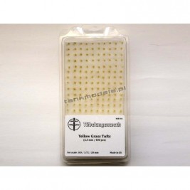 Yallow Grass Tufts 2,5mm (400 pcs) - Nibelungenwerk Model 001