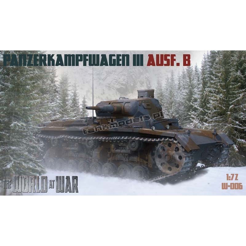 Panzer III Ausf. B German Medium Tank - World At War 006