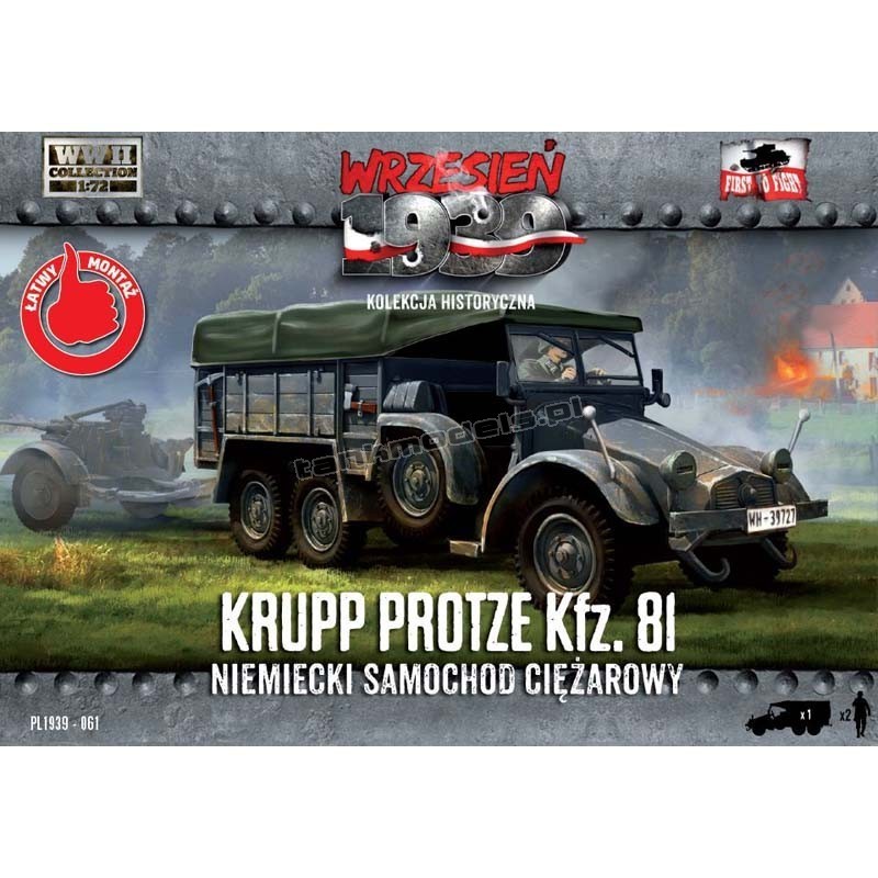 Krupp Protze Kfz. 81 - First To Fight PL1939-61