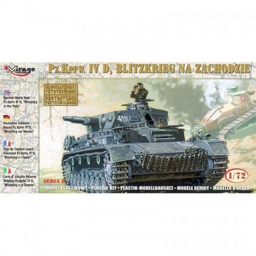 Panzer IV Ausf. D 'Blitzkrieg in the West' - Mirage Hobby 72854