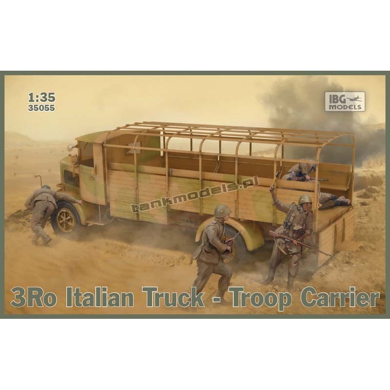 3Ro Italian Truck Troop Carrier - IBG 35055