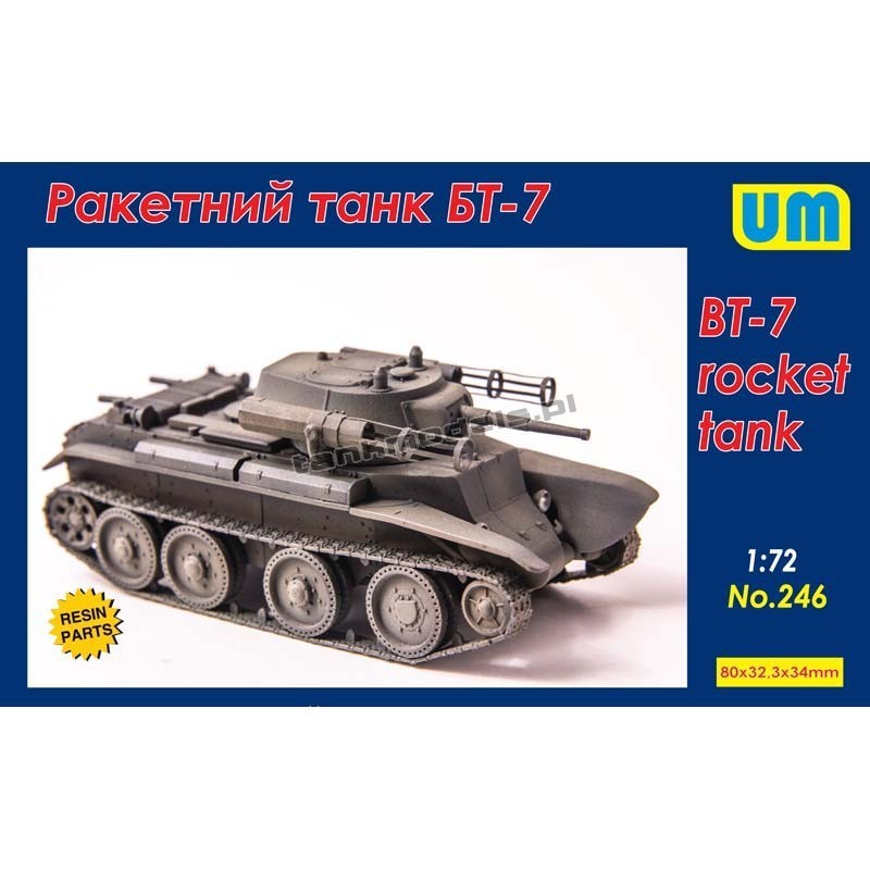 BT-7 rocket tank - Unimodels 246