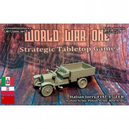 FIAT 15 ter Italian Army Lorry - Greenminiatures 72006-WG