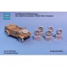 Sand-Wheels for VW Kubelwagen - Tank Models TM 72012