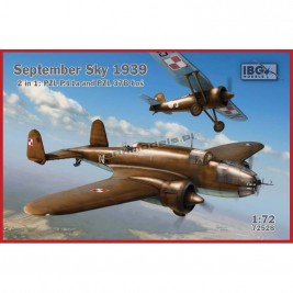 IBG 72528 - September Sky 1939: PZL P.11a and PZL 37B Łoś (set 2in1)