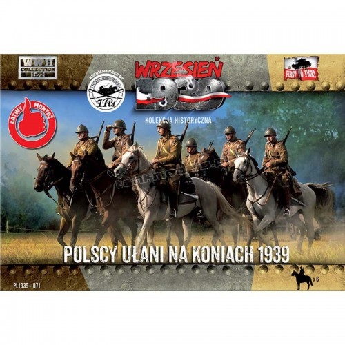 Polish Uhlans on horses 1939 - First To Fight PL1939-71