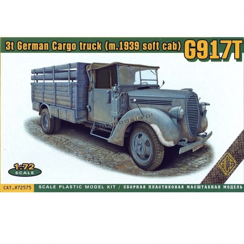 G917T 3t German Cargo truck (soft cab) - ACE 72575