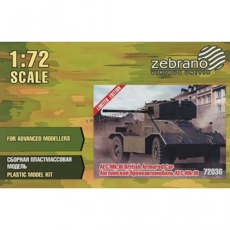 AEC Mk. III Armoured Car - Zebrano 72036