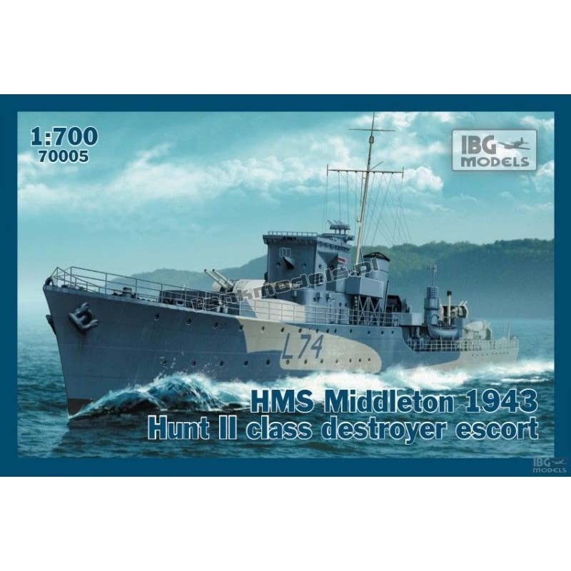 HMS Middleton 1943 Hunt II class destroyer escort - IBG 70005