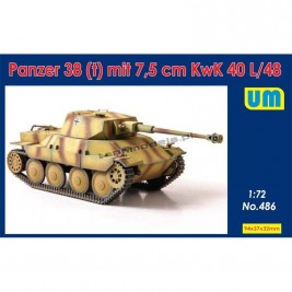 Panzer 38(t) mit 7.5 cm KwK 40L/48 - Unimodels 486