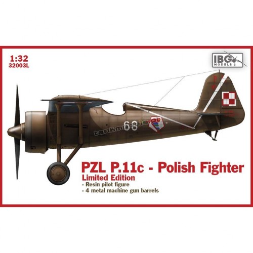 PZL P.11c Polish Fighter (Limitet Edition) - IBG 32003L