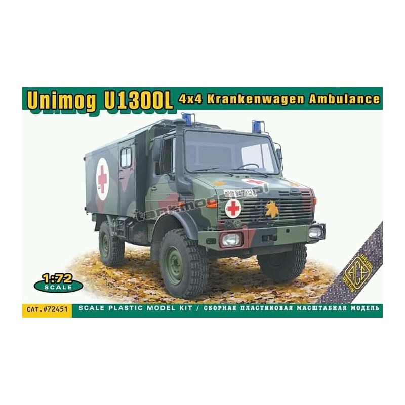 UNIMOG U1300L 4x4 Krankenwagen Ambulance - ACE 72451