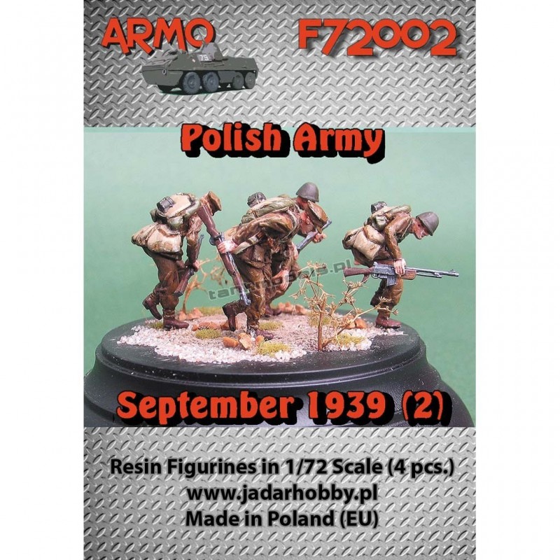 Polish Infantry September 1939 "Attack!" Set. 2 - ARMO F72002