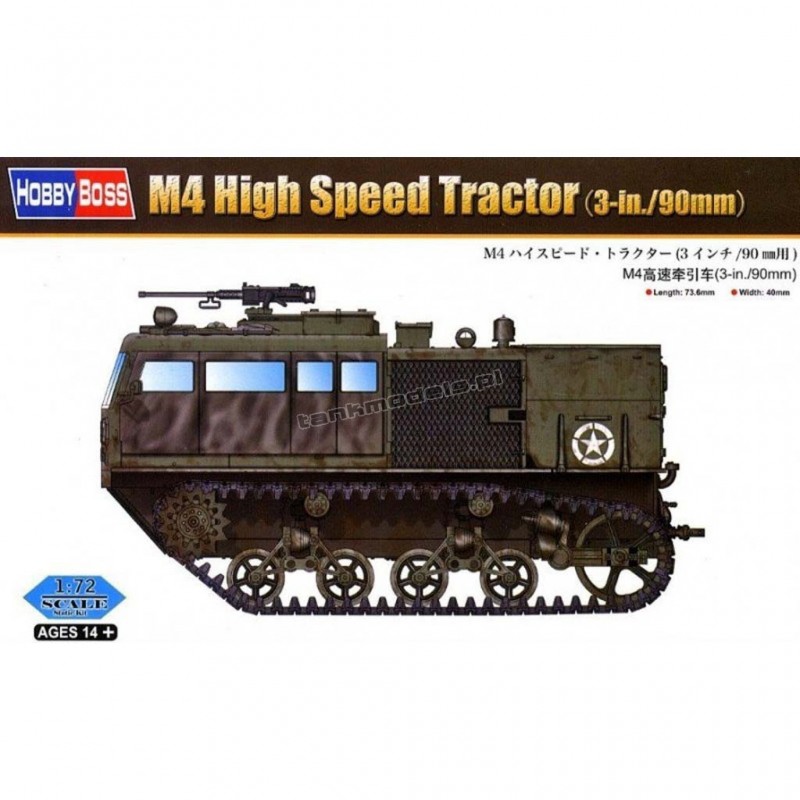 M4 High Speed Tractor (3-in./90mm) - Hobby Boss 82920