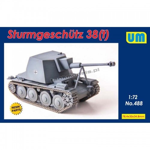 Sturmgeschutz 38(t) - Unimodels 488