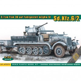 Sd.Kfz.6/2  with 3,7cm Flak 36 auf Fahrgestell mZgKw 5t - ACE 72573