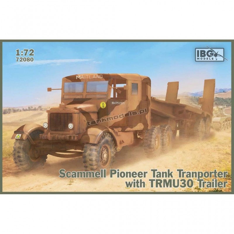 IBG 72080 - Scammell Pioneer with TRMU30 Trailer