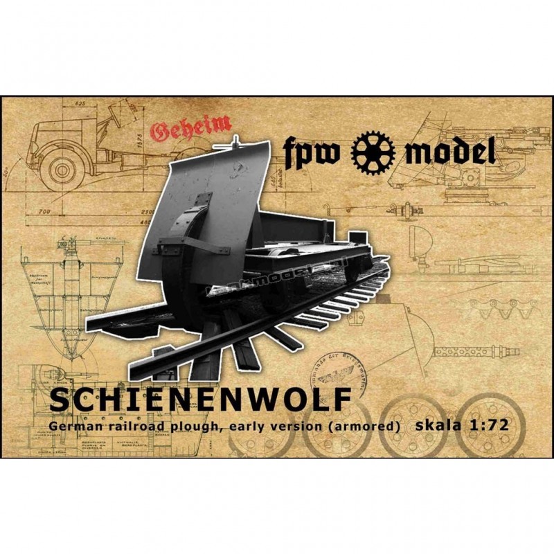 Schienenwolf (early version add armored) - FPW Models 72006