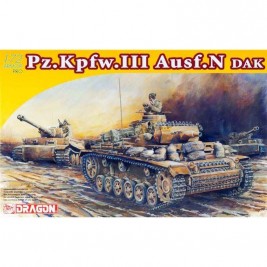 Panzer III Ausf. N Afrika Korps (DAK) - Dragon 7386