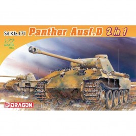 Dragon 7547 - Panzer V Panther Ausf. D (2 in 1)