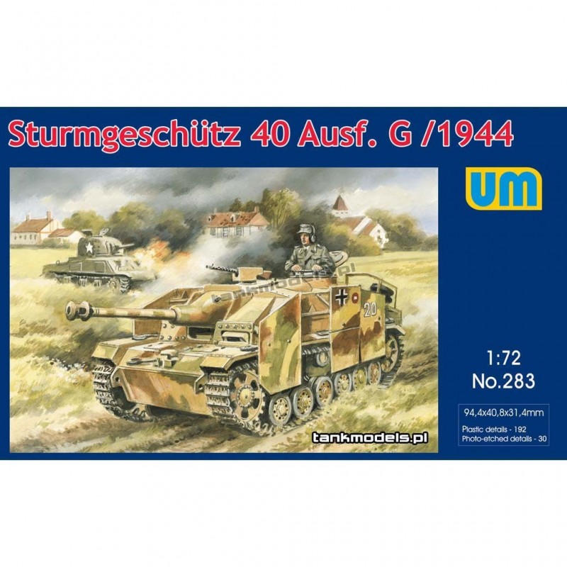 StuG 40 Ausf.G late - Unimodels 283