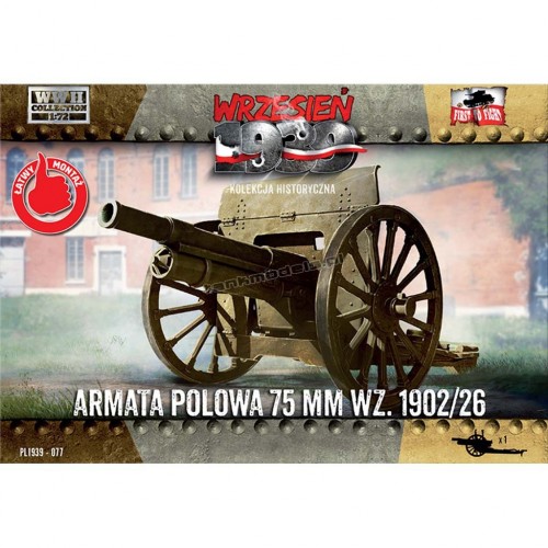 Polish field cannon 75mm wz. 1902/26 - First To Fight PL1939-77