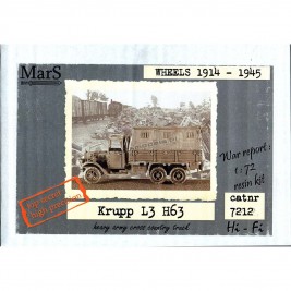 Krupp L3 H67 German cargo truck - Mars 7212