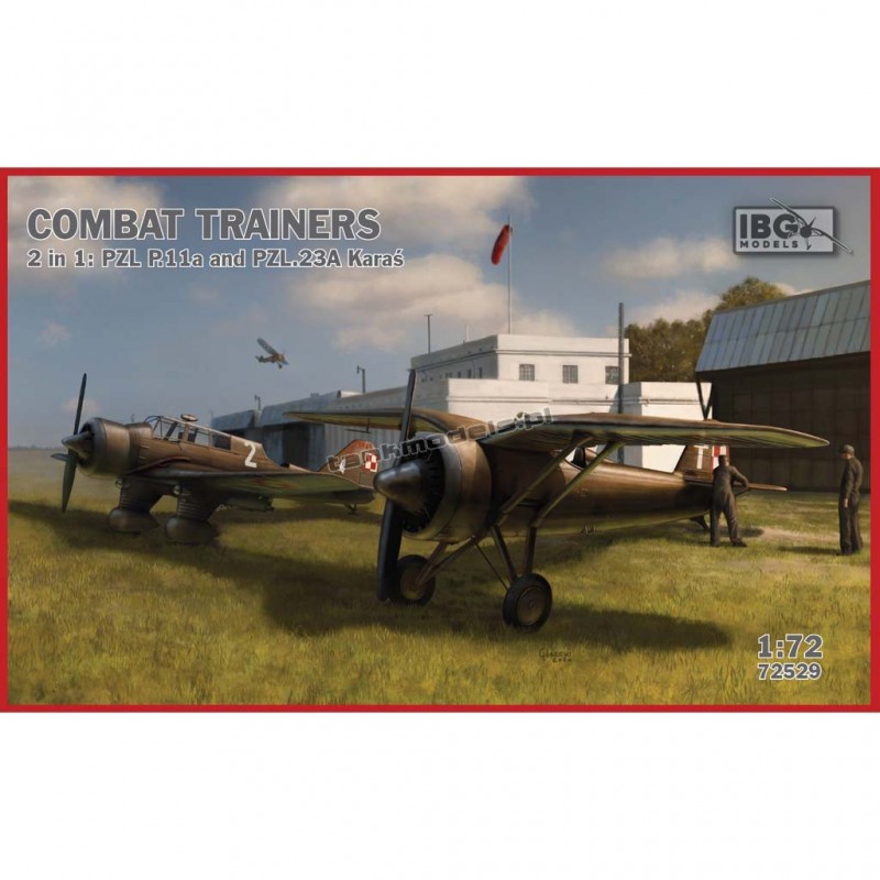 Combat Trainers: PZL P.11a and PZL.23A Karaś (2 in 1) - IBG 72529