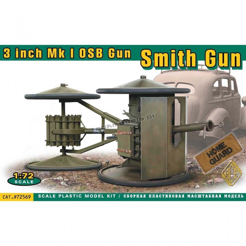 Smith Gun (3in Mk.I OSB gun) - ACE 72569